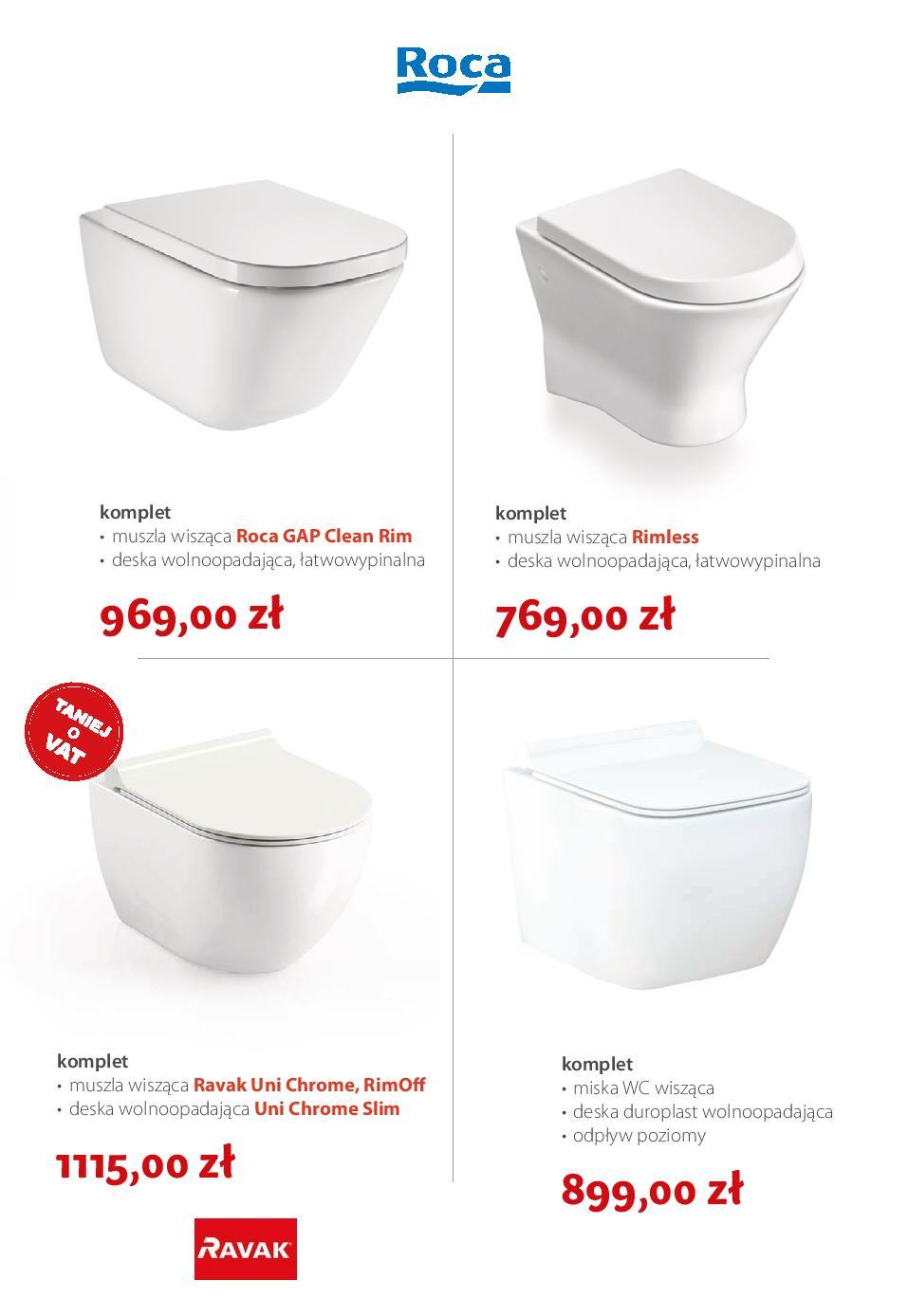Armalux gazetka promocje wyposażenie łazienek