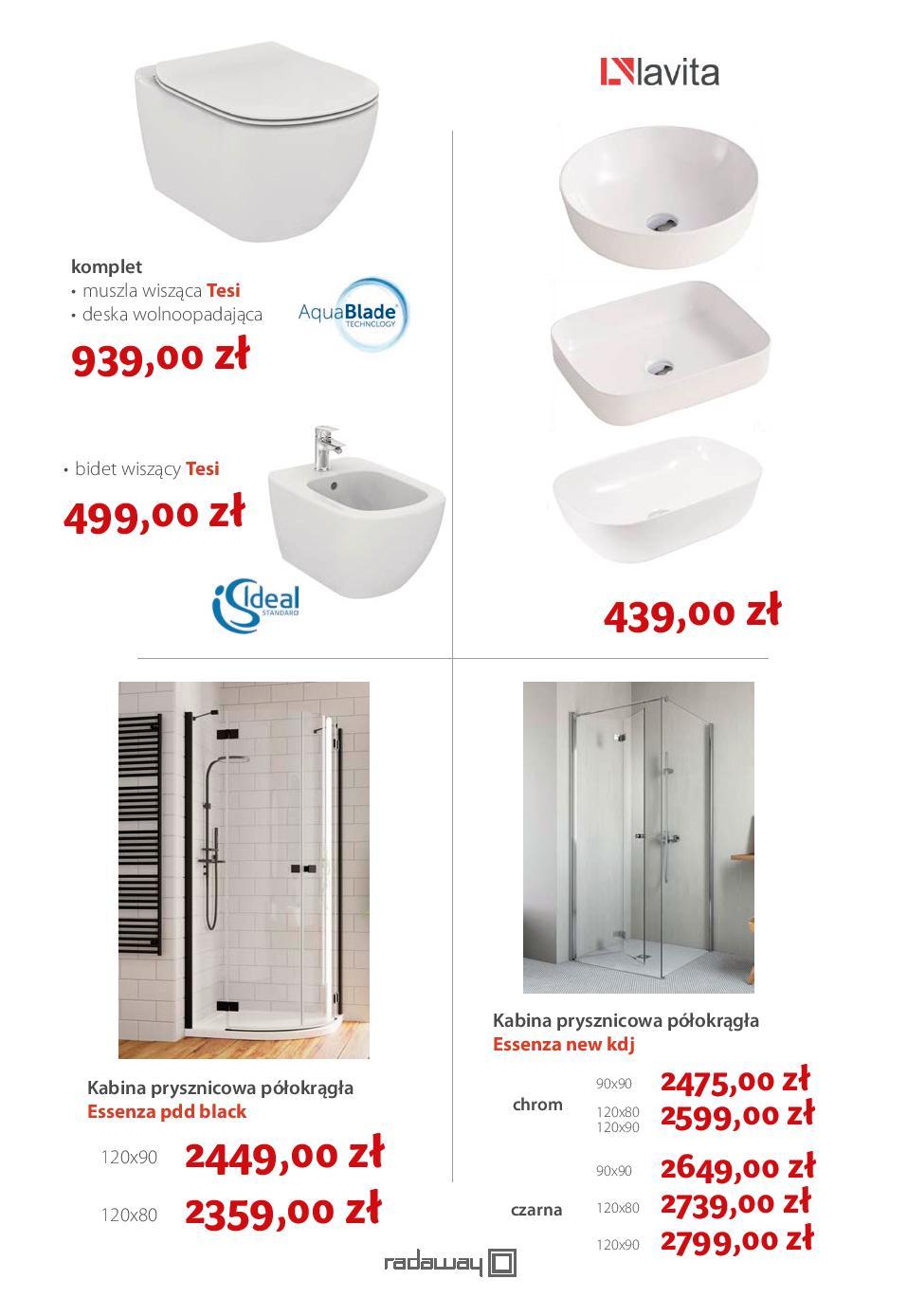 Armalux gazetka promocje wyposażenie łazienek